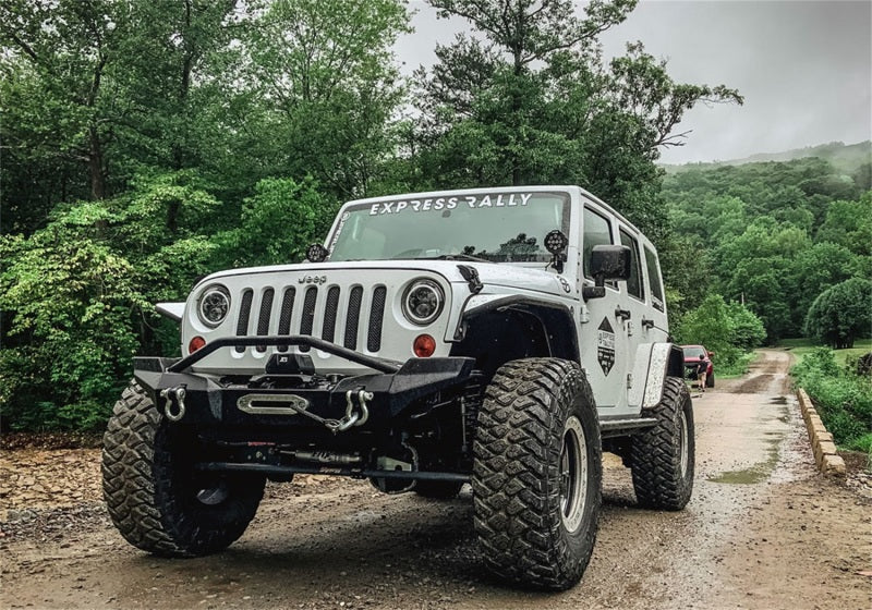 Superlift 07-18 Jeep Wrangler JK 4in Long Arm Kit - Shadow Shocks