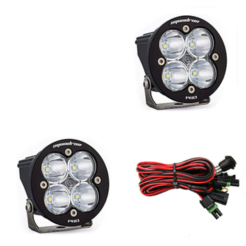 Baja Designs Squadron R Pro Spot LED Light Pods - Clear-Baja Designs-797 Offroad
