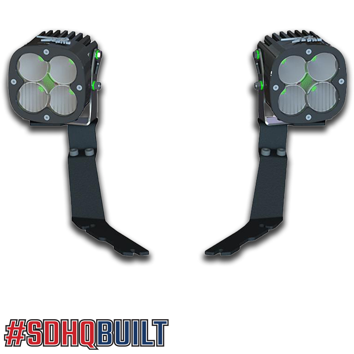 '19-23 Ram 2500/3500 SDHQ Built A-Pillar Light Mounts