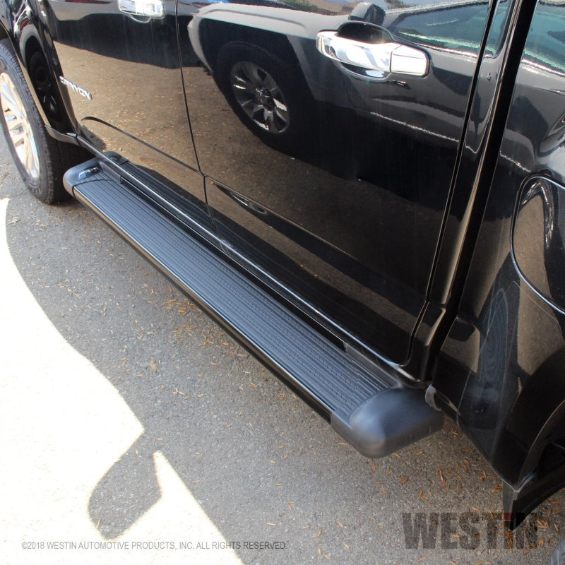 Westin SG6 Black Aluminum Running Boards 74.25in