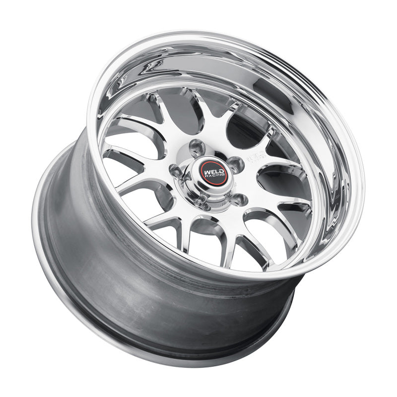 Weld S77 17x5.2 / 5x115 BP / 1.9in. BS Polished Wheel - Non-Beadlock