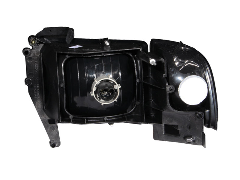 ANZO 1994-2001 Dodge Ram Crystal Headlights Black