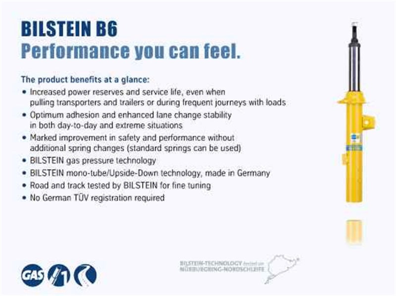 Bilstein B6 4600 Series 04-11 Monaco Roadmaster Rear 46mm Monotube Shock Absorber-Bilstein-797 Offroad
