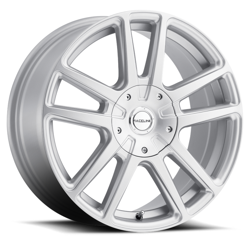 Raceline 145S Encore 15x7in / 4x100/4x108 BP / 40mm Offset / 72.62mm Bore - Gloss Silver Wheel