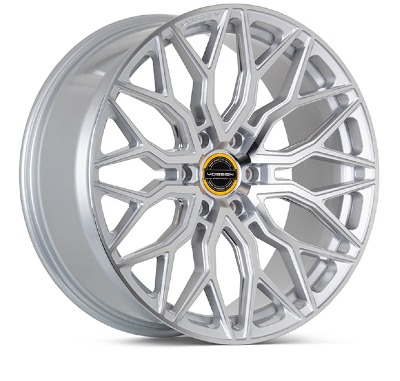 Vossen HF6-3 22x9.5 / 6x135 / ET20 / Deep Face / 87.1 - Silver Polished Wheel