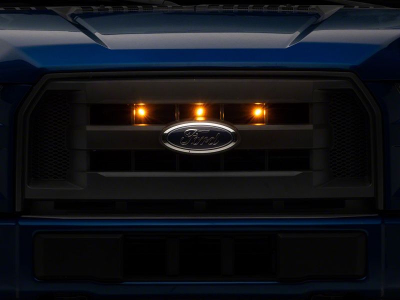 Raxiom 15-17 Ford F-150 Excluding Raptor Axial Series Raptor Style Grille Light Kit