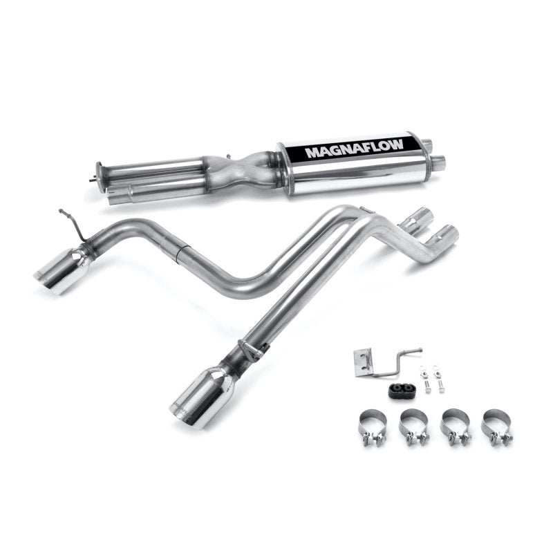 MagnaFlow Sys C/B 03-06 Hummer H2 split rear