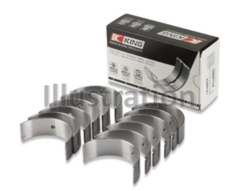 King Jeep AMC 232CI/242CI/248CI I6 (Size .040) Connecting Rod Bearing Set-King Engine Bearings-797 Offroad