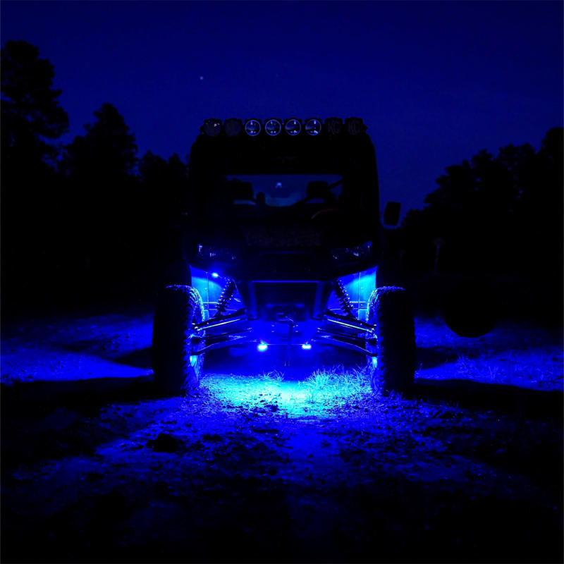 KC HiLiTES Cyclone V2 LED - Replacement Lens - Blue - Single-KC HiLiTES-797 Offroad