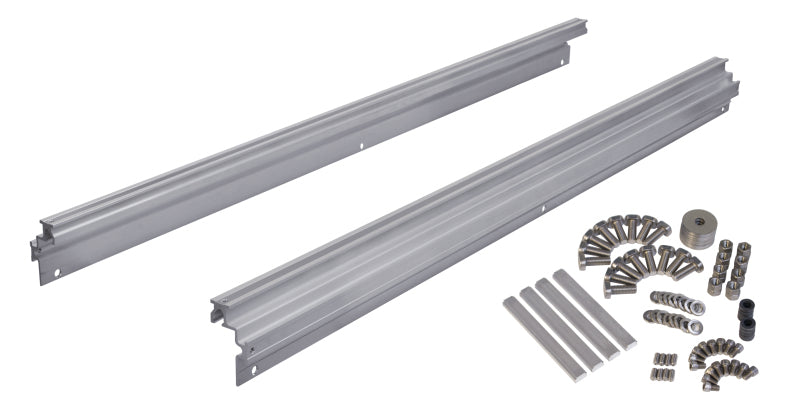 Thule Extension Tracks for TracRac Sliding Utility Rack (4ft. / 2 Pack) - Silver