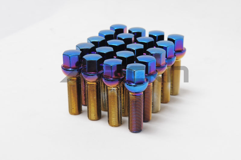 Wheel Mate Monster Lug 35 Short Lug Nut Set of 20 - Chrome 14x1.50-Wheel Mate-797 Offroad