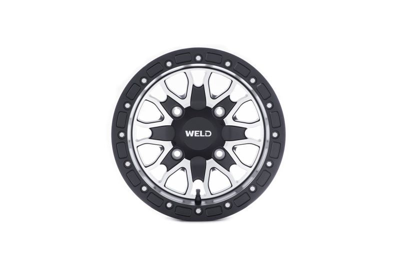 Weld UTV RF Series Raptor U501 14x10 Raptor Beadlock 4x136 5BS Satin BLK MIL