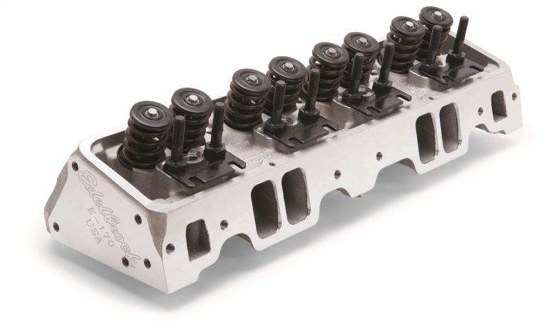 Edelbrock Cylinder Head SBC Performer RPM 23 Deg 170cc Intake 60cc Chamber Flat Tappet Cam Complete