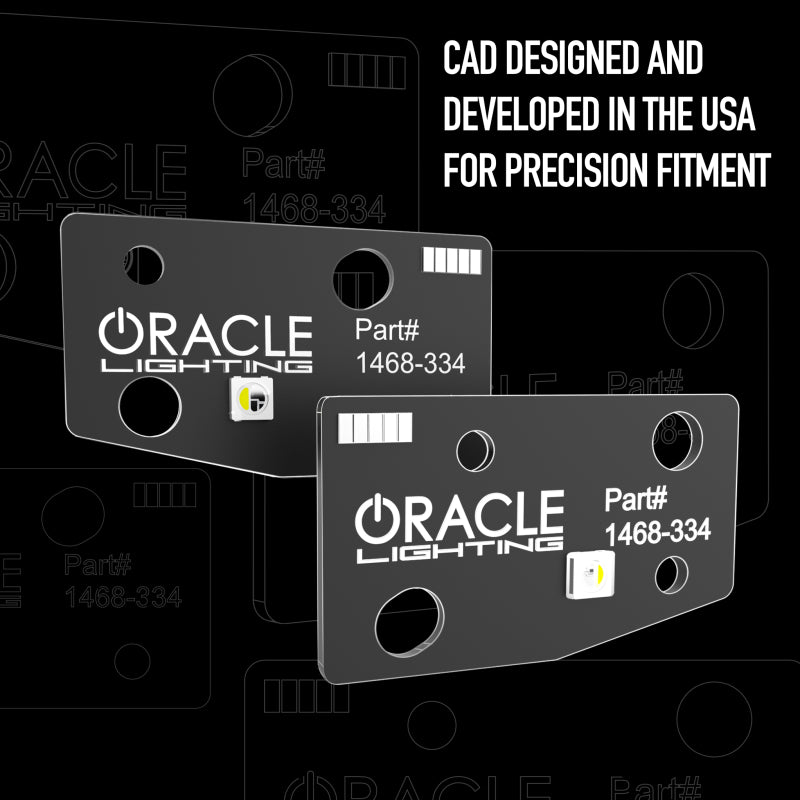 Oracle 2021 Ford Bronco DRL Upgrade w/ Halo Kit - ColorSHIFT w/ BC1 Controller