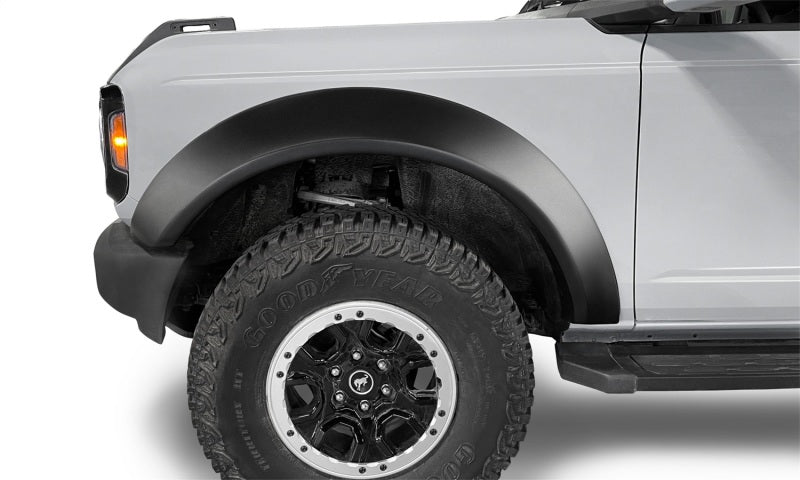 Bushwacker 21-22 Ford Bronco (2 Door) Extend-A-Fender Style Fender Flares - 4pc Smooth