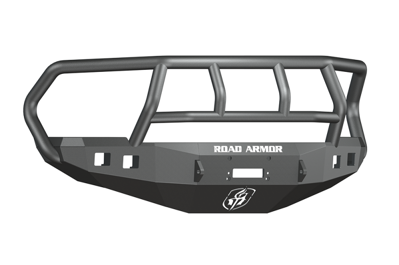 Road Armor 10-18 Ram 2500 Stealth Front Winch Bumper w/Titan II Guard - Tex Blk-Road Armor-797 Offroad
