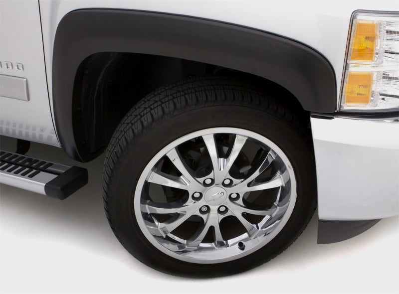 Lund 07-13 GMC Sierra 1500 SX-Sport Style Smooth Elite Series Fender Flares - Black (2 Pc.)