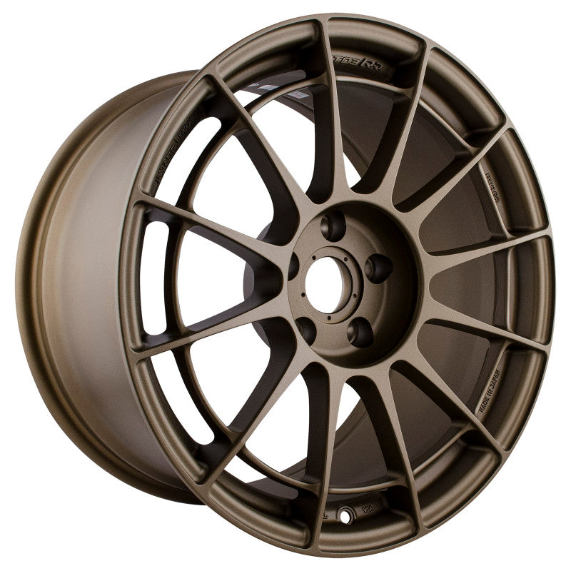 Enkei NT03RR 18x9.5 5x114.3 27mm Offset 75mm Bore - Titanium Gold (MOQ 40)