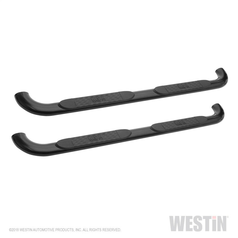 Westin 2015-2018 Ford F-150 SuperCrew Platinum 4 Oval Nerf Step Bars - Black