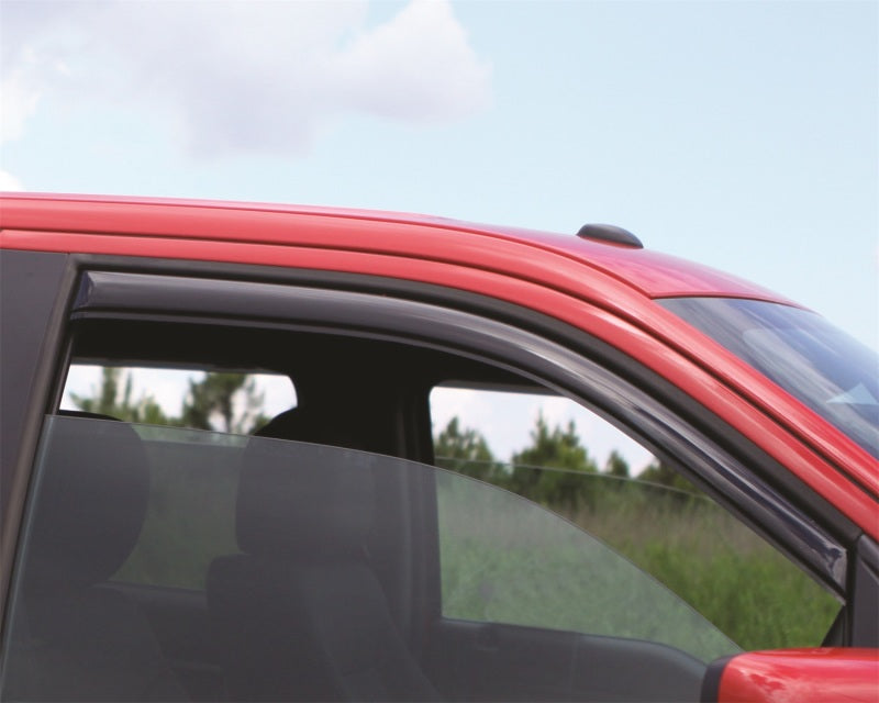 AVS 17-18 Nissan Titan Standard Cab Ventvisor In-Channel Window Deflectors 2pc - Smoke-AVS-797 Offroad