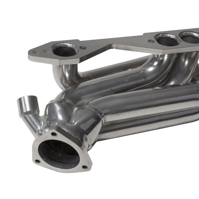 BBK 96-98 GM Truck SUV 5.0 5.7 Shorty Tuned Length Exhaust Headers - 1-5/8 Silver Ceramic