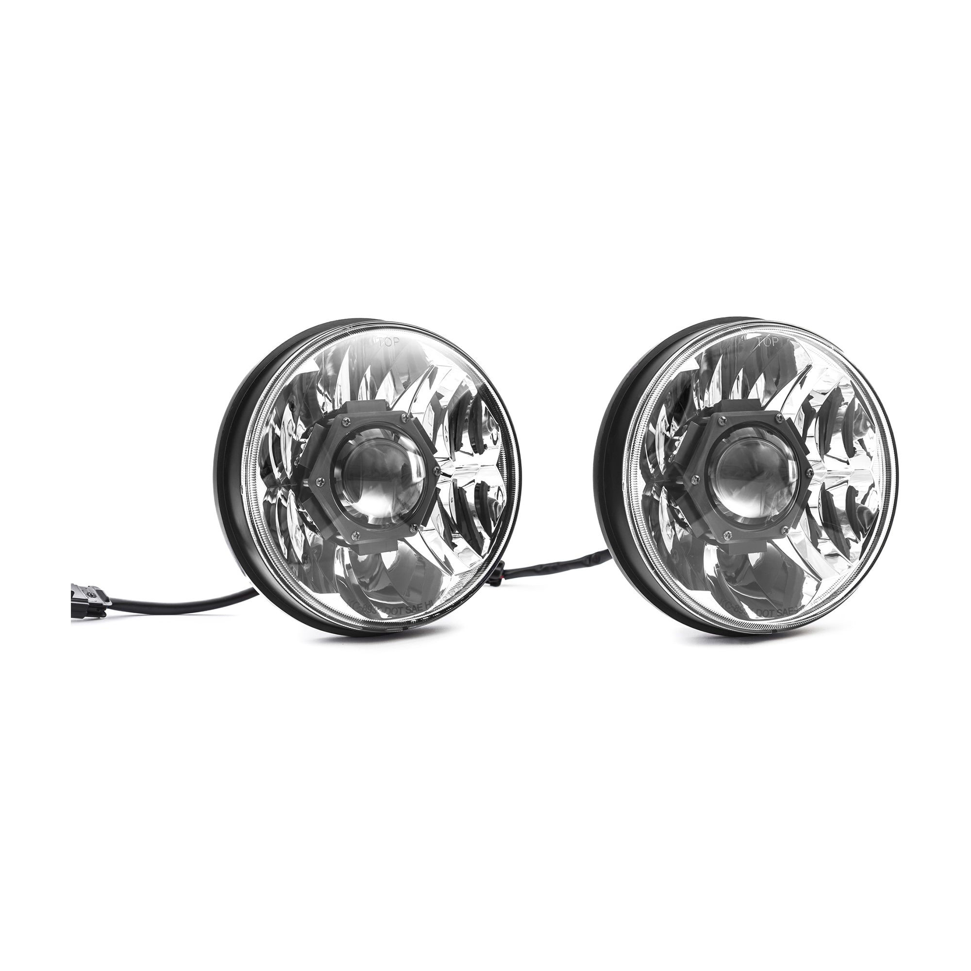 7 Inch Gravity? LED Pro - 2-Headlights - 40W Driving Beam - For 18-23 Jeep JL / JT W/ Halogen Headlights