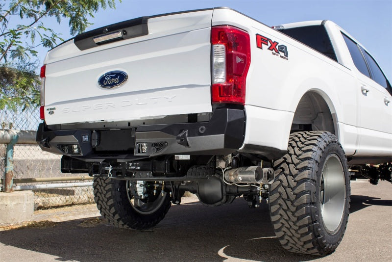 Addictive Desert Designs 17-18 Ford F-250 Raptor Stealth Fighter Rear Bumper w/ Backup Sensor Cutout