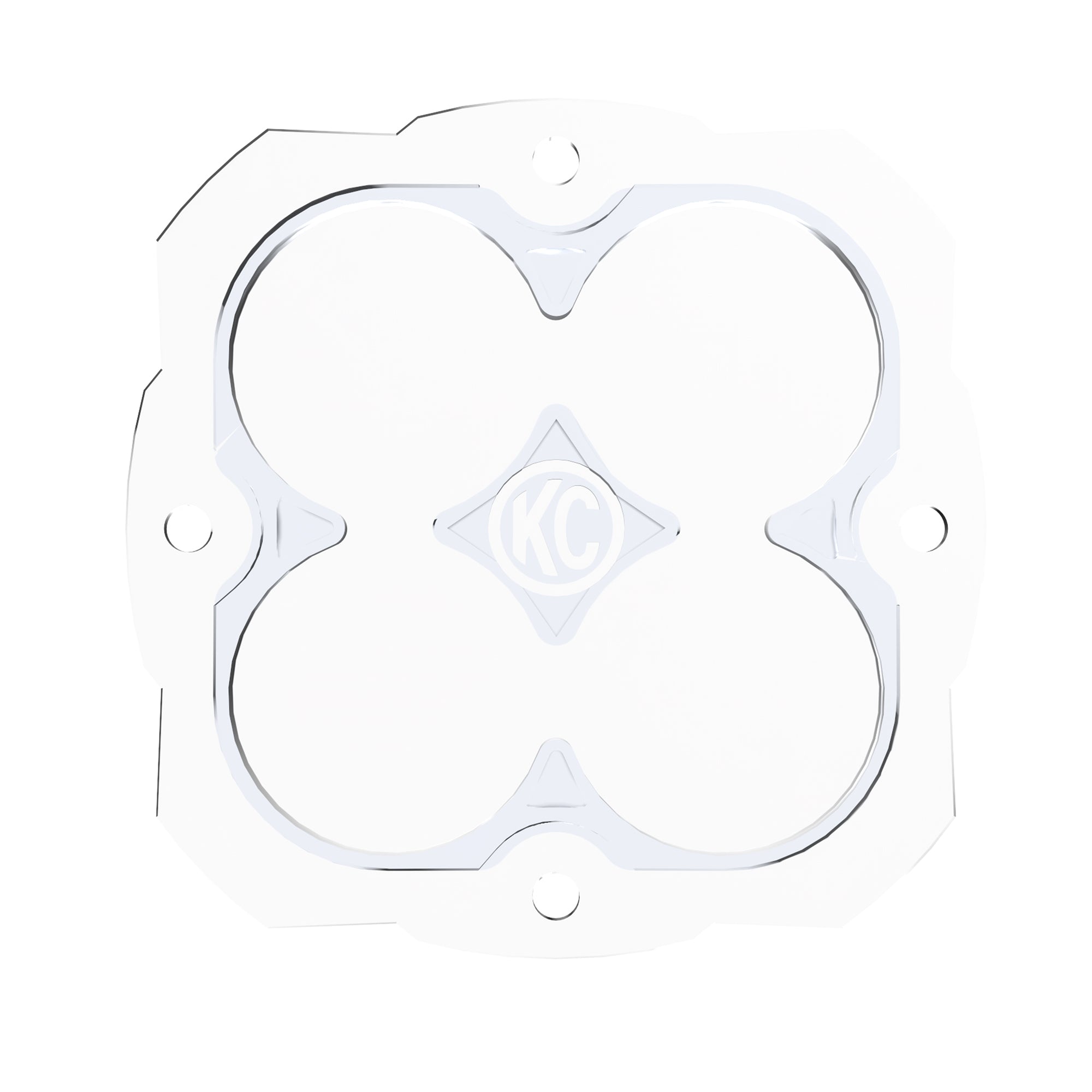 KC Hilites FLEX ERA 4 - Lens Replacement - Clear - Spot Beam