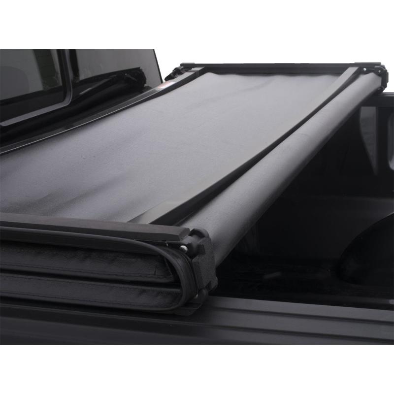 Lund 02-17 Dodge Ram 1500 (8ft. BedExcl. Beds w/Rambox) Genesis Tri-Fold Tonneau Cover - Black