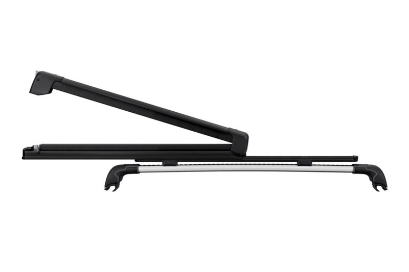 Thule SnowPack Extender Slide-out Ski/Snowboard Rack (Up to 6 Pair Skis/4 Snowboards) - Black