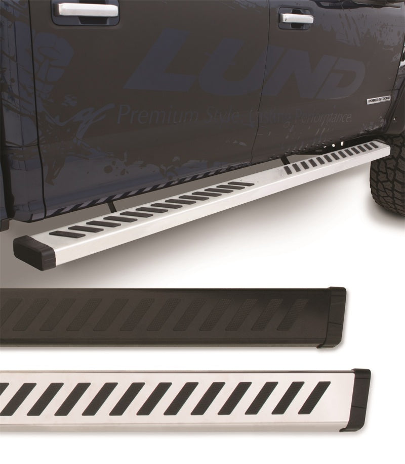 Lund 15-18 Ford F-150 SuperCrew Summit Ridge 2.0 Running Boards - Black