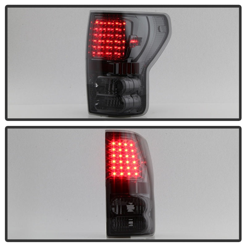 Xtune Toyota Tundra 07-13 LED Tail Lights Smoke ALT-ON-TTU07-LED-SM