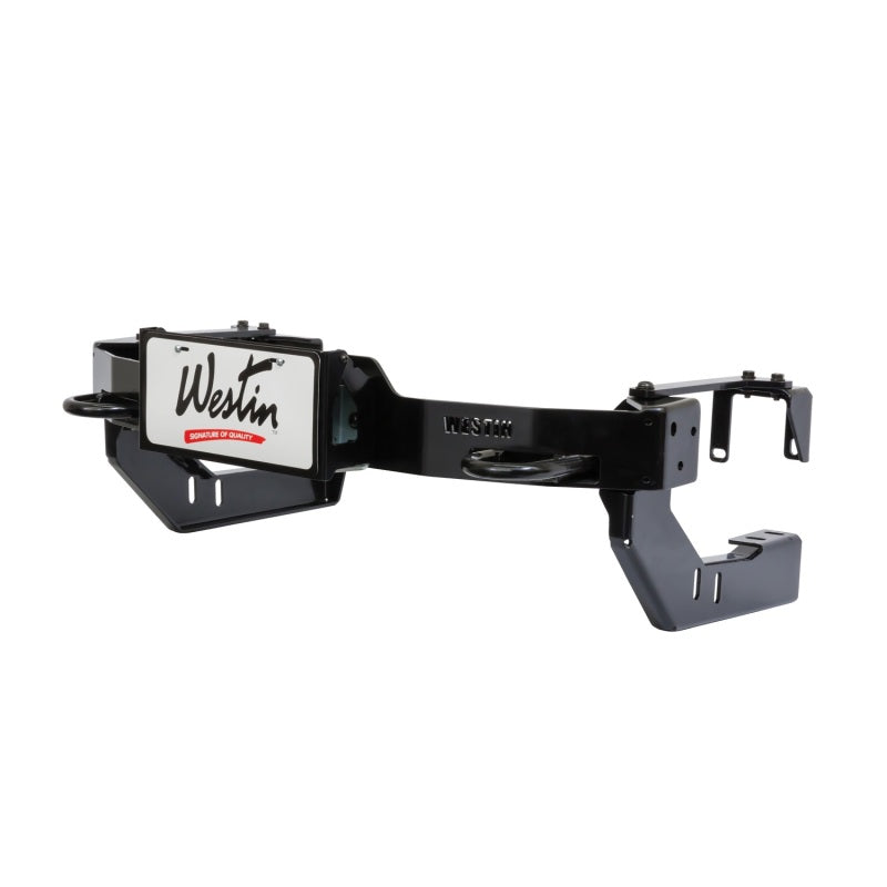 Westin MAX Winch Tray License Plate Bracket - Black