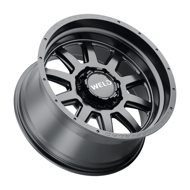 Weld Off-Road W101 20X12 Stealth 6X135 6X139.7 ET-44 BS4.75 Satin Black 106.1