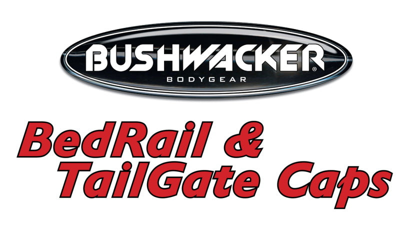 Bushwacker 88-98 Chevy C1500 Tailgate Caps - Black