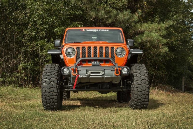 Rugged Ridge 18-21 Jeep Wrangler/Gladiator (JL/JT) Venator Modular Bumper - Black