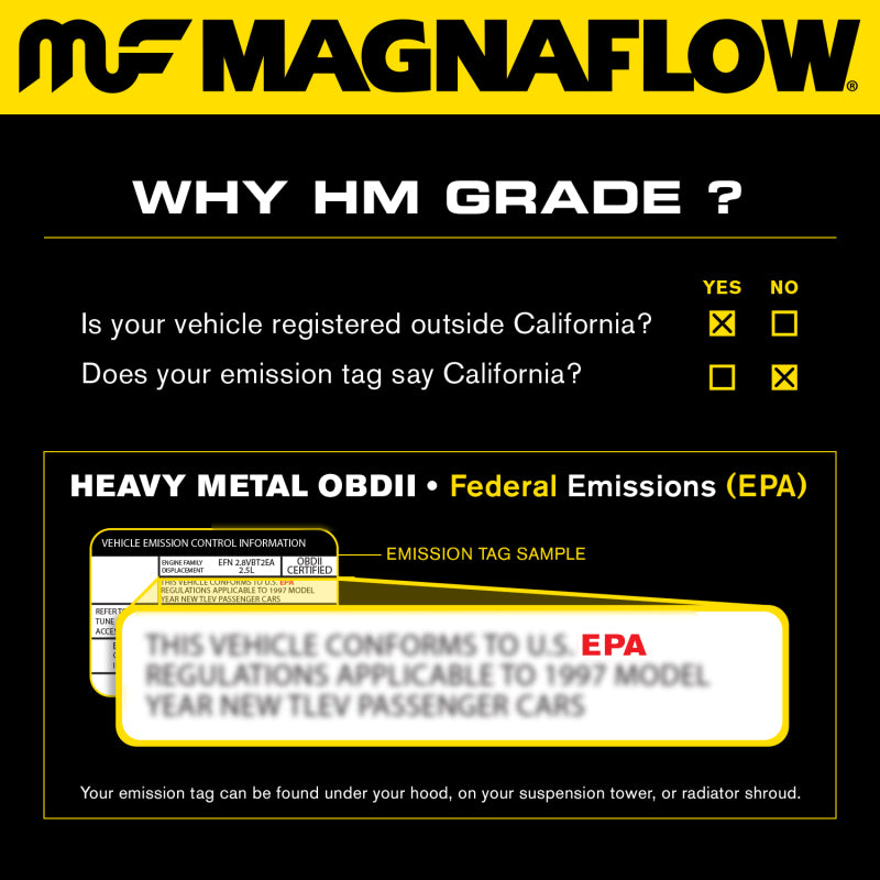 MagnaFlow Conv DF 05-09 Toyota Tacoma 4.0L D/S Rear (49 State)