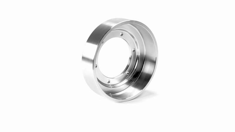 Fleece Performance 13-18 Dodge 2500/3500 Cummins Fan Drive Pulley (Bare Aluminum Finish)-Fleece Performance-797 Offroad