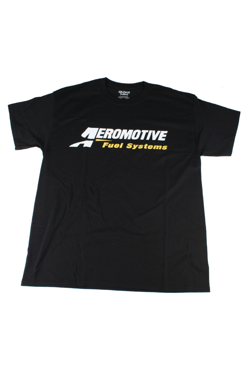 Aeromotive Logo T-Shirt (Black) - Large