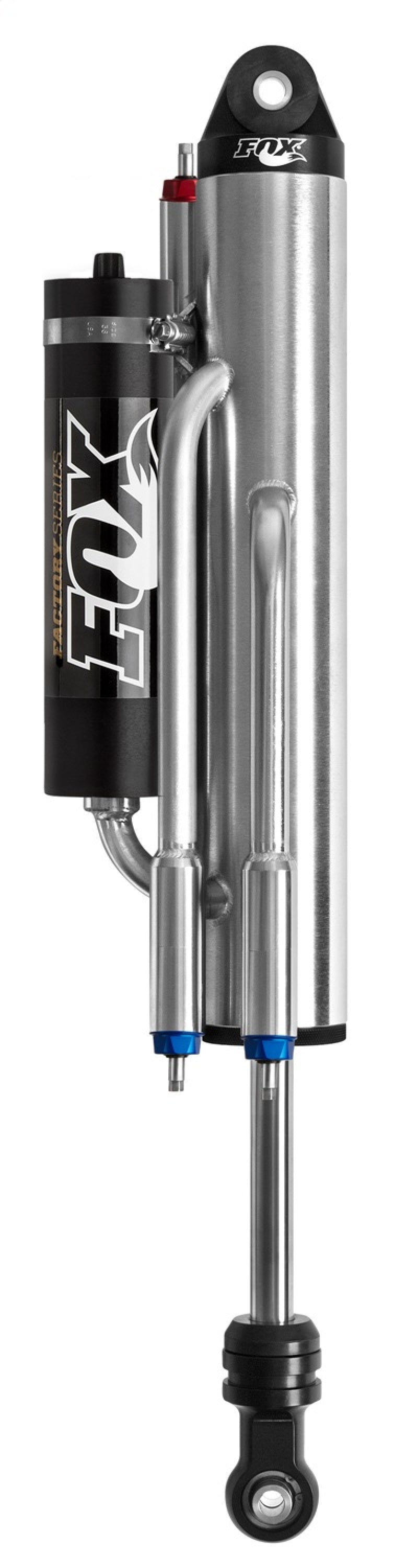 Fox 3.0 Factory Series 12in. P/B Res. 4-Tube Bypass Shock (2 Comp 2 Reb) 7/8in. Shft (32/70) - Blk