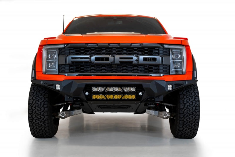 Addictive Desert Designs 2021+ Ford Raptor Bomber Front Bumper w/ Dual 20IN LED Mounts