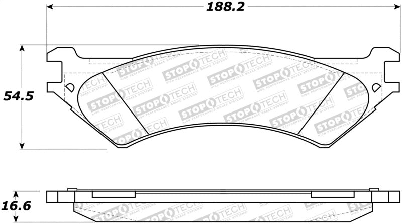 StopTech Street Brake Pads