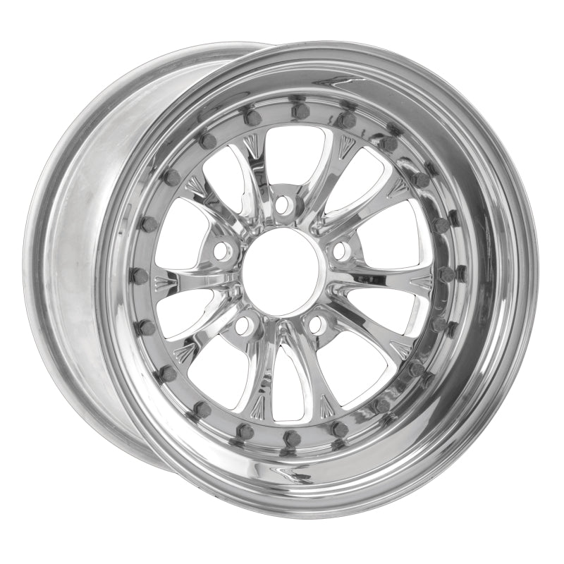 Weld Vitesse 15x4 / 5x4.5 BP / 1.5in. BS Polished Wheel - Non-Beadlock