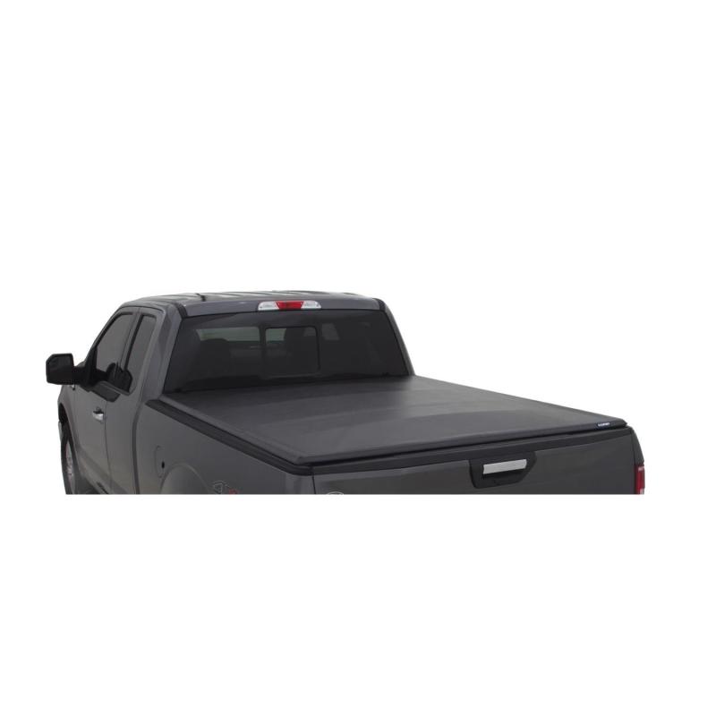 Lund 05-15 Toyota Tacoma (5ft. Bed) Genesis Tri-Fold Tonneau Cover - Black