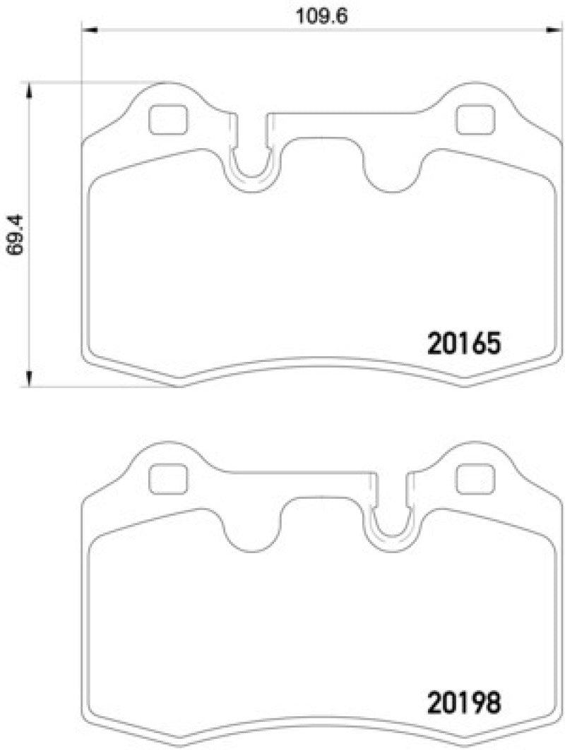 Hella 05-14 Aston Martin DB9 Rear Brake Pad Set