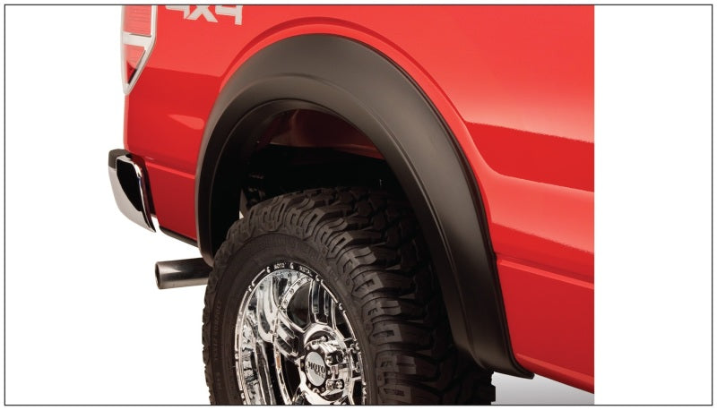 Bushwacker 09-14 Ford F-150 Styleside Extend-A-Fender Style Flares 2pc 67.0/78.8/97.4in Bed - Black