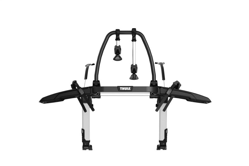 Thule OutWay Platform-Style Trunk Mount Bike Rack w/Raised Platform (Up to 2 Bikes) - Silver/Black