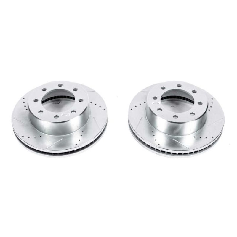 Power Stop 11-22 Ram 3500 Front Drilled & Slotted Rotor - Pair