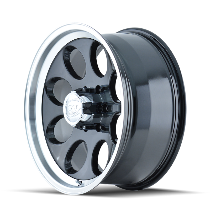 ION Type 171 15x10 / 6x114.3 BP / -38mm Offset / 83.82mm Hub Black/Machined Wheel