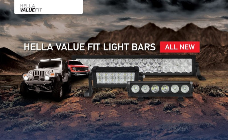 Hella Value Fit Sport 49in - 288W LED Light Bar - Dual Row Combo Beam